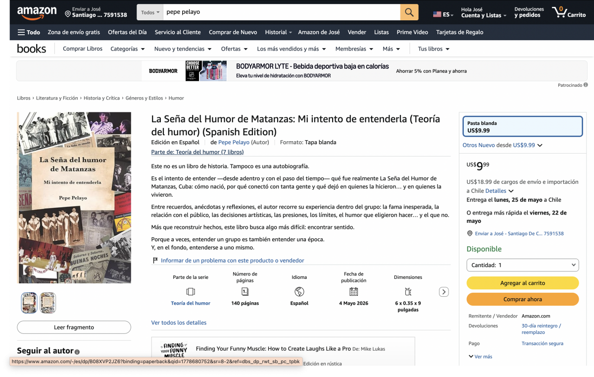 Reseña al libro La Seña del humor de Matanzas. Mi intento de entenderla