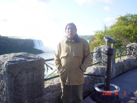 En Cataratas del Niágara, Canadá. 2008.