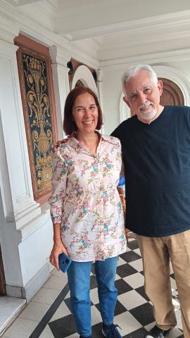 En Córdoba, Argentina, con Coqui Dutto, compositora, cantante y directora del Teatro Real, 2025
