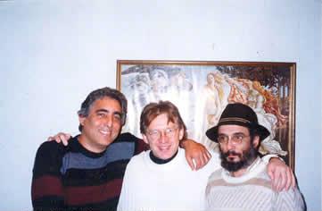 Pepe Pelayo, Luis Pescetti y Pible